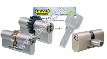 EVVA - замена личинки замка металлической двери