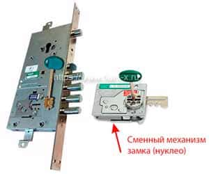 перекодирование дверного замка картинка