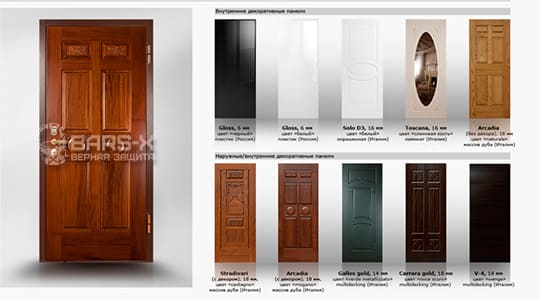 Замена отделки входных дверей Leganza картинка