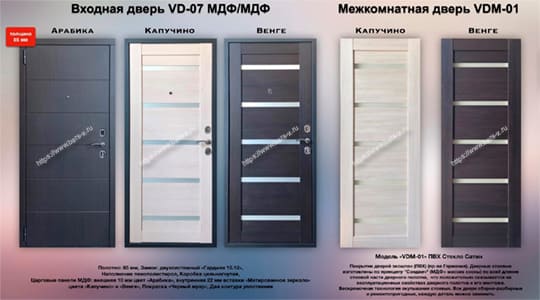 Входные металлические двери VoronDoors картинка