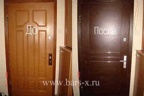 Замена панели входной двери на новую фото Замена панели входной двери на новую