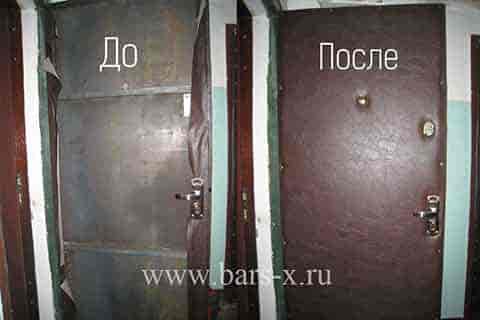 Мягкая обивка двери на винилискожей фото Мягкая обивка двери на винилискожей