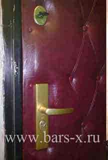 Обивка двери и замена замка фото Обивка двери и замена замка