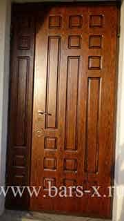 Установка панели с фрезеровкой под молдинг на входную дверь фото Установка панели с фрезеровкой под молдинг на входную дверь