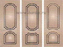 Узор стандартной дублированной фрезеровки фото Узор стандартной дублированной фрезеровки