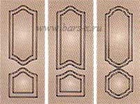 Узор стандартной дублированной фрезеровки фото Узор стандартной дублированной фрезеровки