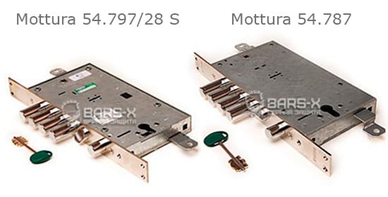 комбинированные замки Mottura 54-й серии картинка